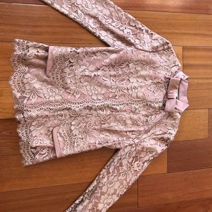 Vintage Dolce & Gabbana Lace Cardigan Top